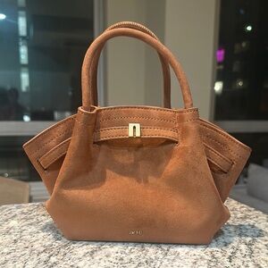 JW PEI Tan Suede Women's Handbag